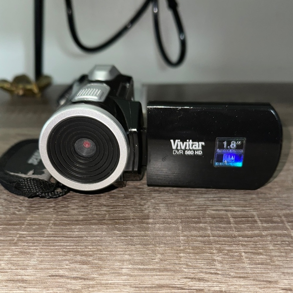 Vivitar Black and Silver Video Camera Equipment - Picture 3 of 4
